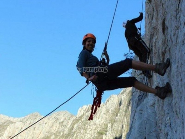  camminare sul muro 
